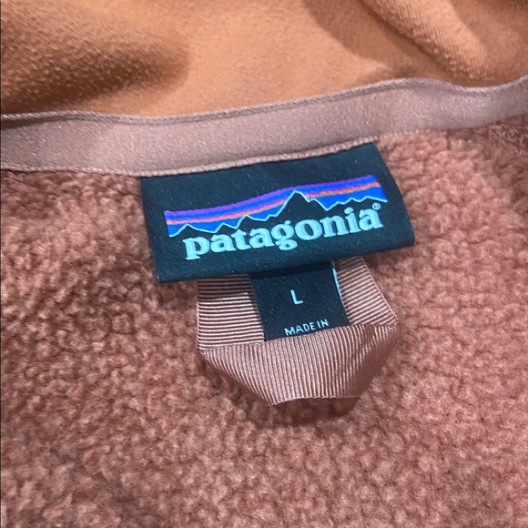 Patagonia Heathered Rust Quarter-Zip Pullover - Picture 6 of 11